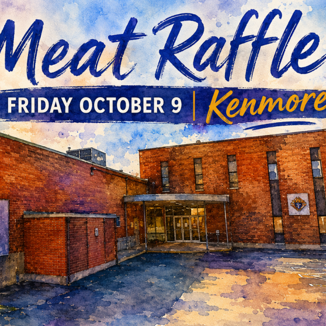 1st Annual KBA Meat Raffle 2026 | Friday October 9 — Kenmore, NY